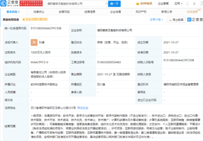 愛奇藝布局西南數字文創產業，于德陽成立新公司聚焦動漫游戲開發